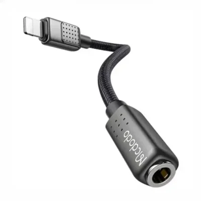 تبدیل لایتنینگ به جک 3.5 میلی متری مک دودو Mcdodo Lightning To DC3.5MM Female Digital Audio Cable CA-501 2