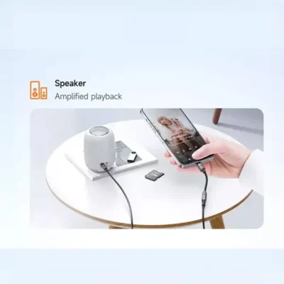 تبدیل لایتنینگ به جک 3.5 میلی متری مک دودو Mcdodo Lightning To DC3.5MM Female Digital Audio Cable CA-501 6