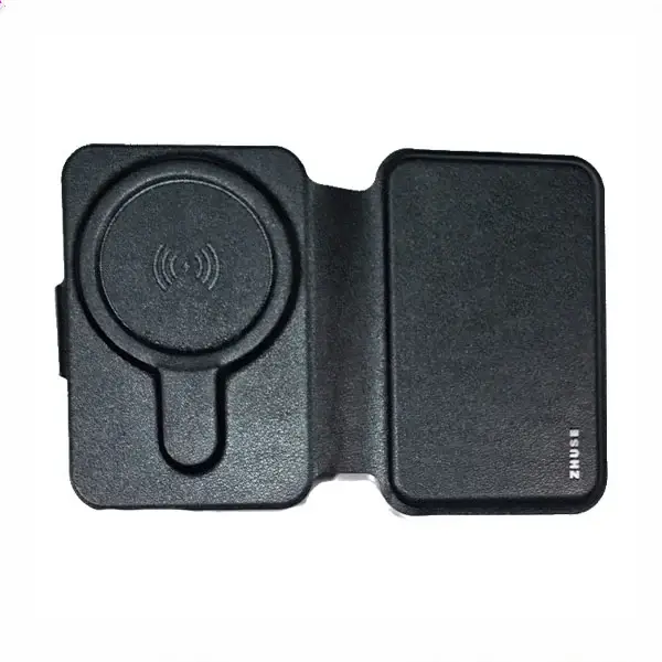 پاوربانک مگنتی 5000 و جاکارتی ژوس Zhuse Card Bag Wireless Power Bank ZS-PB-036