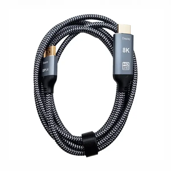 کابل دیسپلی به اچ دی ام ای 2 متر کوتسی Coteci Dp To Hdmi HD 8K Cable 87406