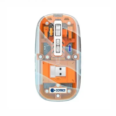 موس بیسیم 3 حالته کوتسی Coteci Magic Crystal II Three Mode Mouse 84015 3