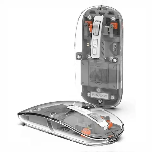 موس بیسیم 3 حالته کوتسی Coteci Magic Crystal II Three Mode Mouse 84015