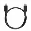 کابل تایپ سی به لایتنینگ 30 سانتی پاورولوژی Powerology Type-C To lightning PD Data Cable PCAB006BK