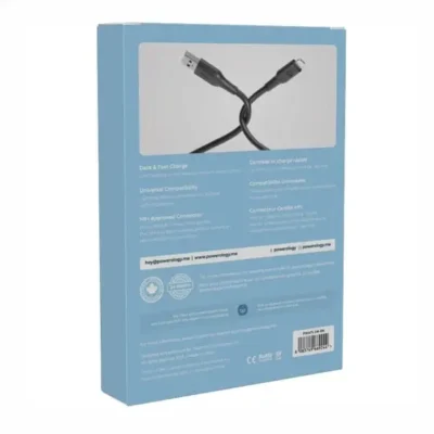 کابل شارژ لایتنینگ 1.2 متر پاورولوژی Powerology Lightning Data Cable PWATL1M 4
