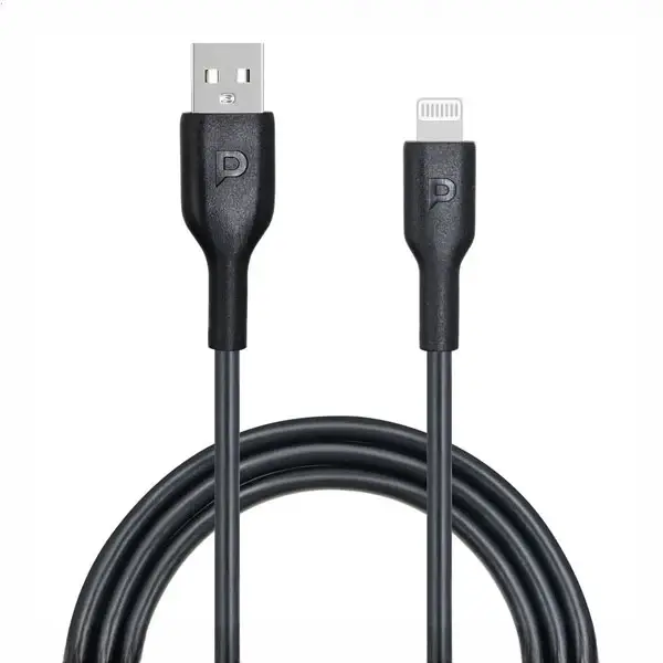 کابل شارژ لایتنینگ 1.2 متر پاورولوژی Powerology Lightning Data Cable PWATL1M