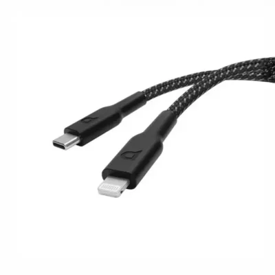 کابل شارژ تایپ سی به لایتنینگ 60 وات پاورولوژی Powerology Braided PD Data Cable P23BRCL12