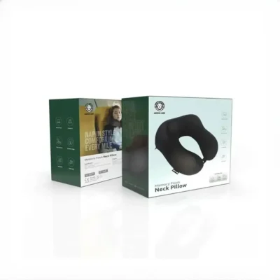 بالش گردن فوم مموری گرین لاین Green Memory Foam Neck Pillow GNMEFMNECKBK 3
