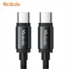 کابل تایپ سی به تایپ سی 240 وات مک دودو Mcdodo Type-C To Type-C Dat Cable CA-3680