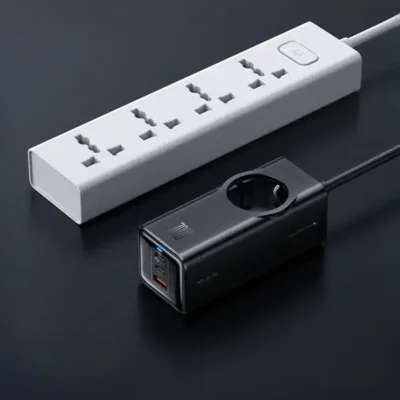 آداپتور شارژ و چند راهی محافظ برق 70 وات مک دودو Mcdodo GaN CH-4620 6