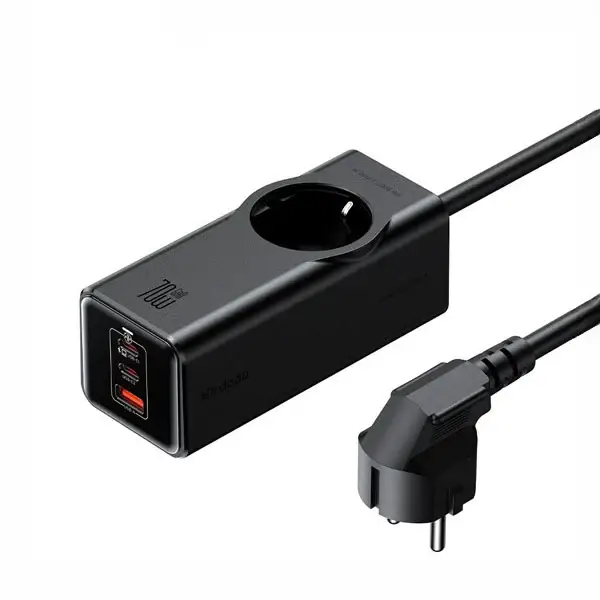 آداپتور شارژ و چند راهی محافظ برق 70 وات مک دودو Mcdodo GaN CH-4620