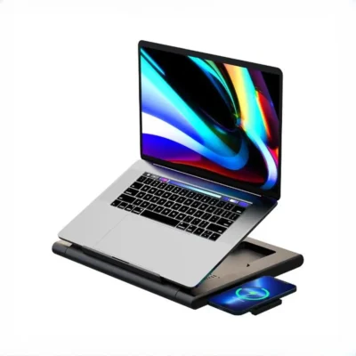 هاب 11 پورت و استند لپ تاپ پاورولوژی Powerology Multi-Functional Pro Hub PWPROHUB 2