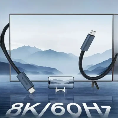 کابل دو سر تایپ سی 240 واتی 1 متری بیسوس Baseus Flash Series 2 USB 4 Data Cable P10311803111 7