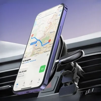 هولدر و شارژر وایرلس خودرو لولو Levelo Siena 2 In 1 Wireless Car Charger 6