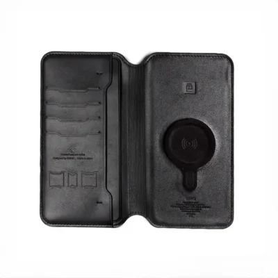 پاور بانک 1000 و کیف چرمی ژوس Zhuse Wallet Wireless Power Bank ZS-PB-037 2