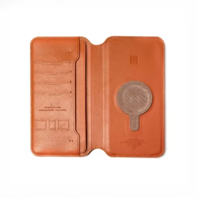 پاور بانک 1000 و کیف چرمی ژوس Zhuse Wallet Wireless Power Bank ZS-PB-037 3