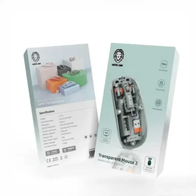 موس بیسیم گرین لاین Green Lion Transparent Mouse 2 GL-112 6