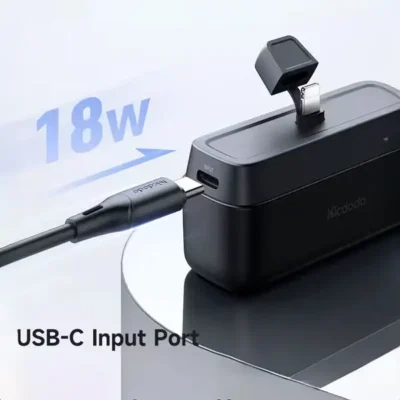 پاوربانک با سوکت لایتنینگ 5000 مک دودو Mcdodo Portable 20W Power Bank MC-628 5