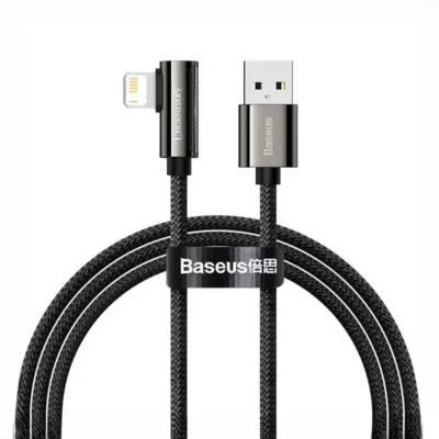 کابل لایتنینگ بیسوس 2متر Baseus Legend Series Elbow USB to iP CALCS-A01