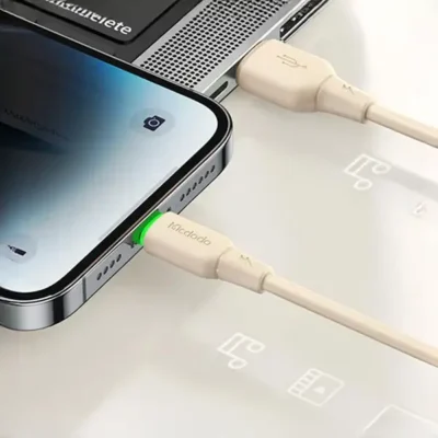 کابل لایتنینگ 1.2 متر مک دودو Mcdodo 3A Lightning Data Cable CA-4740 5