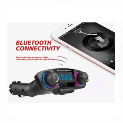 اف ام پلیر و شارژر فندکی ارلدام Earldom Wireless FM Charger Car Kit ET-M60 2