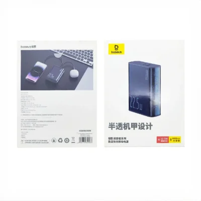 پاوربانک شفاف 22.5 وات 10000 بیسوس Baseus Explorer Series Power Bank P10019700302-00 2