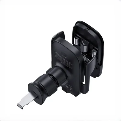 پایه نگهدارنده و شارژر بی سیم بیسوس Baseus Wireless Charging Car Holder C40357000111 5