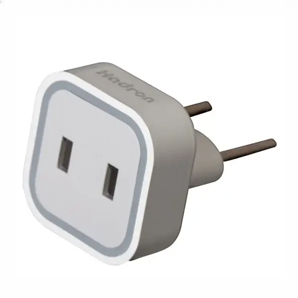 مبدل برق هادرون Hadron A08-01 us/eu Power Plug Adapter