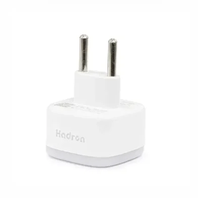 تبدیل سه به دو برق هادرون Hadron HTH-A10-1 Univwrsal/EU Power Plug Adapter 3