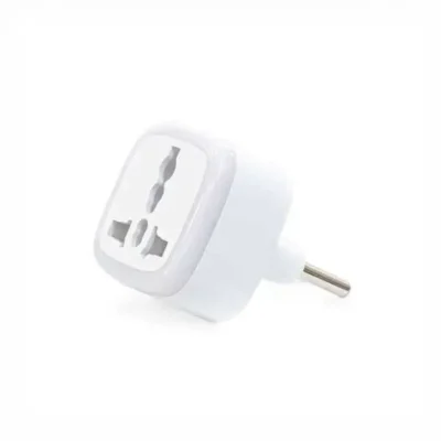 تبدیل سه به دو برق هادرون Hadron HTH-A10-1 Univwrsal/EU Power Plug Adapter