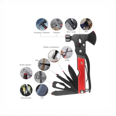 تبر و چکش چندکاره گرین لاین Green Lion Storm Breaker Multitool Axe GNSTRMHM13RD 4