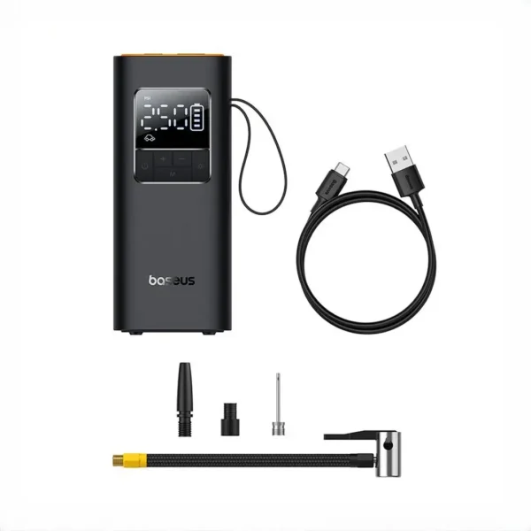 پمپ باد قابل حمل شارژی بیسوس Baseus SuperMini Pro Series Wireless Car Inflator BS-CG016