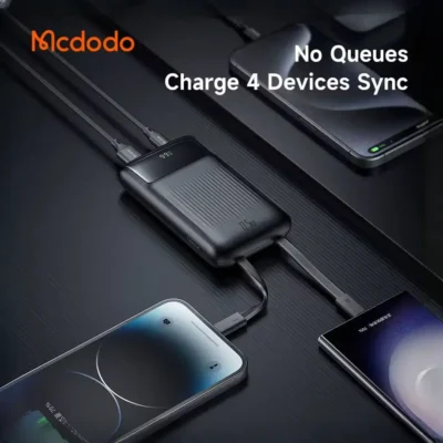 پاوربانک 10000 با کابل 22.5 وات مک دودو Mcdodo Built in Cables Power Bank MC-024 4
