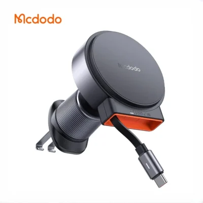 هولدر و شارژر وایرلس دریچه کولری مگنتی مک دودو Mcdodo Magnetic Wireless Car Charger CH-3000