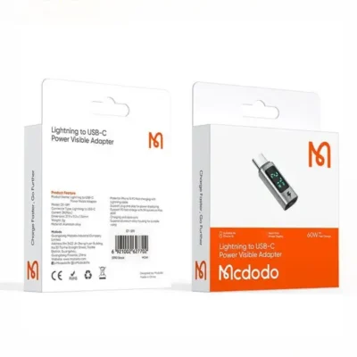 تبدیل لایتنینگ به تایپ سی با نمایشگر دیجیتال مک دودو Mcdodo Lightning To Type-C Adapter OT-5990 8