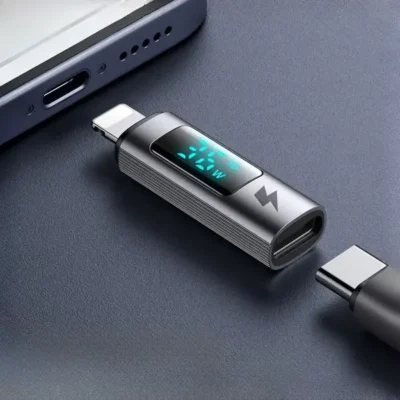 تبدیل تایپ سی به لایتنینگ با نمایشگر دیجیتال مک دودو Mcdodo Type-C To Lightning Adapter OT-6100 8