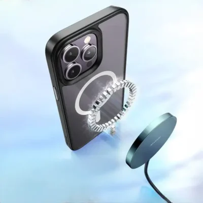 قاب محافظ نیمه شفاف مگ سيف مک دودو Mcdodo Iphone 14 Pro Protective Case With Magnetic Structure PC-309 3