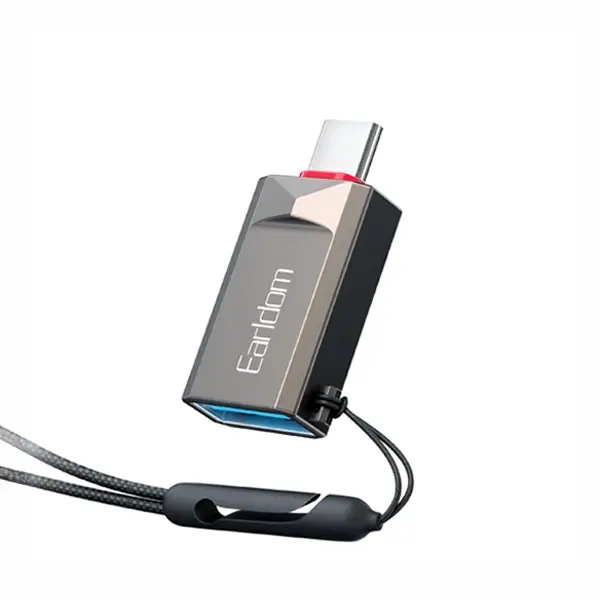 مبدل تبدیل OTG تایپ سی الردام Earldom usb to type-c OT88c