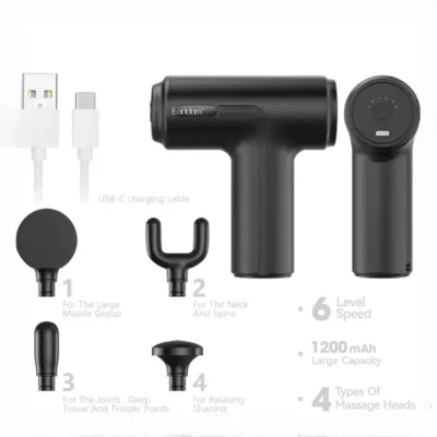 ماساژور تفنگی ارلدم EARLDOM Mini Massage Gun ET-V6 2