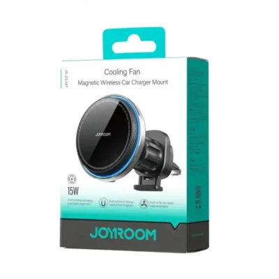 هولدرو شارژر وایرلس مگنتی دریچه کولری جویروم JOYROOMMagnetic Car Wireless Charger Holder JRZS387 2