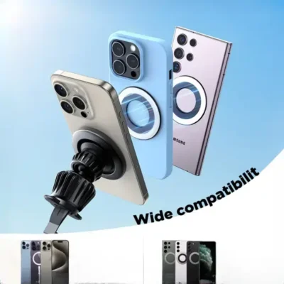 هولدر مگنتی دریچه کولری جویروم Joyroom Magnetic Car Phone Mount JR-ZS406 3