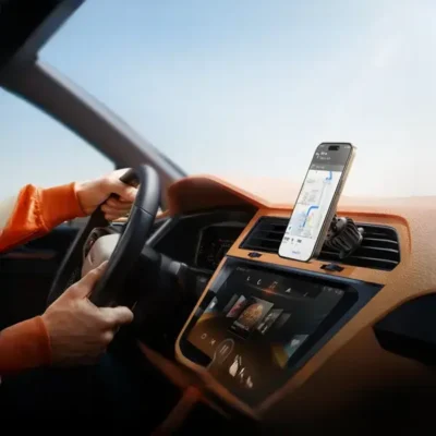 هولدر مگنتی دریچه کولری جویروم Joyroom Magnetic Car Phone Mount JR-ZS406 4