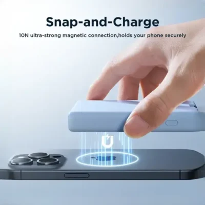 پاوربانک 20 وات وایرلس 10000 جویروم Powerbank Joyroom magnetic JR-PBM01 8