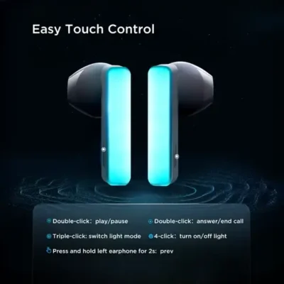 هندزفری بلوتوث جویورم Joyroom True Wireless Earbuds With LED Light Icelens TC1 7