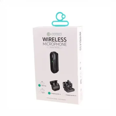 میکروفون یقه ای با رابط آیفونی کوتسی Coteci 74010 Wireless Microphone 3
