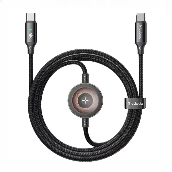 کابل شارژ تایپ سی به تایپ سی و اپل واچ مک دودو Mcdodo 2in1 Iphone & Apple Watch Cable CA-2580