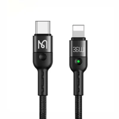 کابل شارژ فنری تایپ سی به لایتنینگ 36 واتی مک دودو MCDODO CA-1960 3