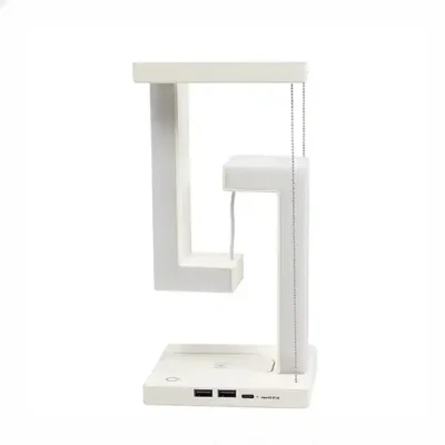 لامپ رو میزی معلق و شارژ وایرلس TENSEGRITY SMART LED DESK LAMP WITH WIRELESS CHARGE 3