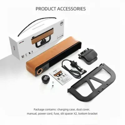 جعبه نظم دهنده خودرو به همراه شارژر فندکی ژوس Zhuse Car Seat Console Organizer Storage Box ZS-CA-003C 4