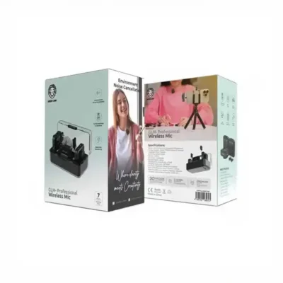 میکروفون یقه ای حرفه ای گرین لاین Green Lion GLM-Professional Wireless Mic GNPGLMMICBK 2