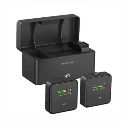 میکروفون یقه ای حرفه ای گرین لاین Green Lion GLM-Professional Wireless Mic GNPGLMMICBK